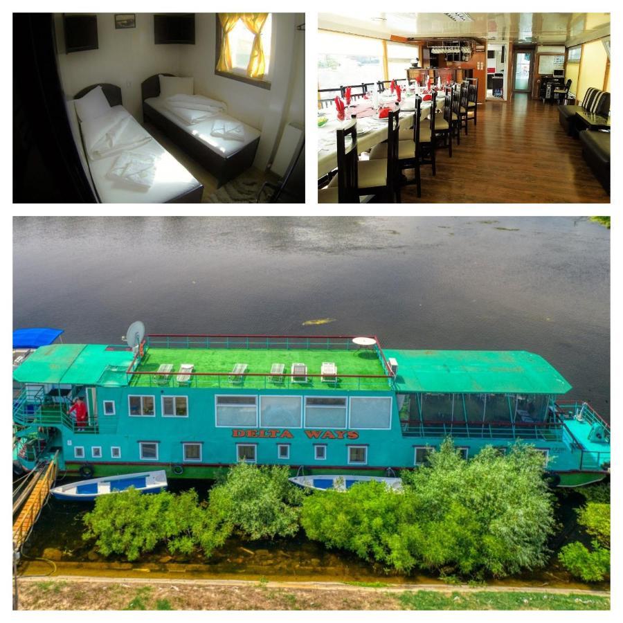 Hotel Restaurant Plutitor Delta Ways Nufaru Exterior foto