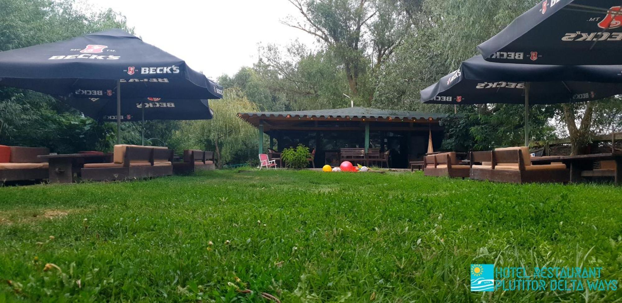 Hotel Restaurant Plutitor Delta Ways Nufaru Exterior foto