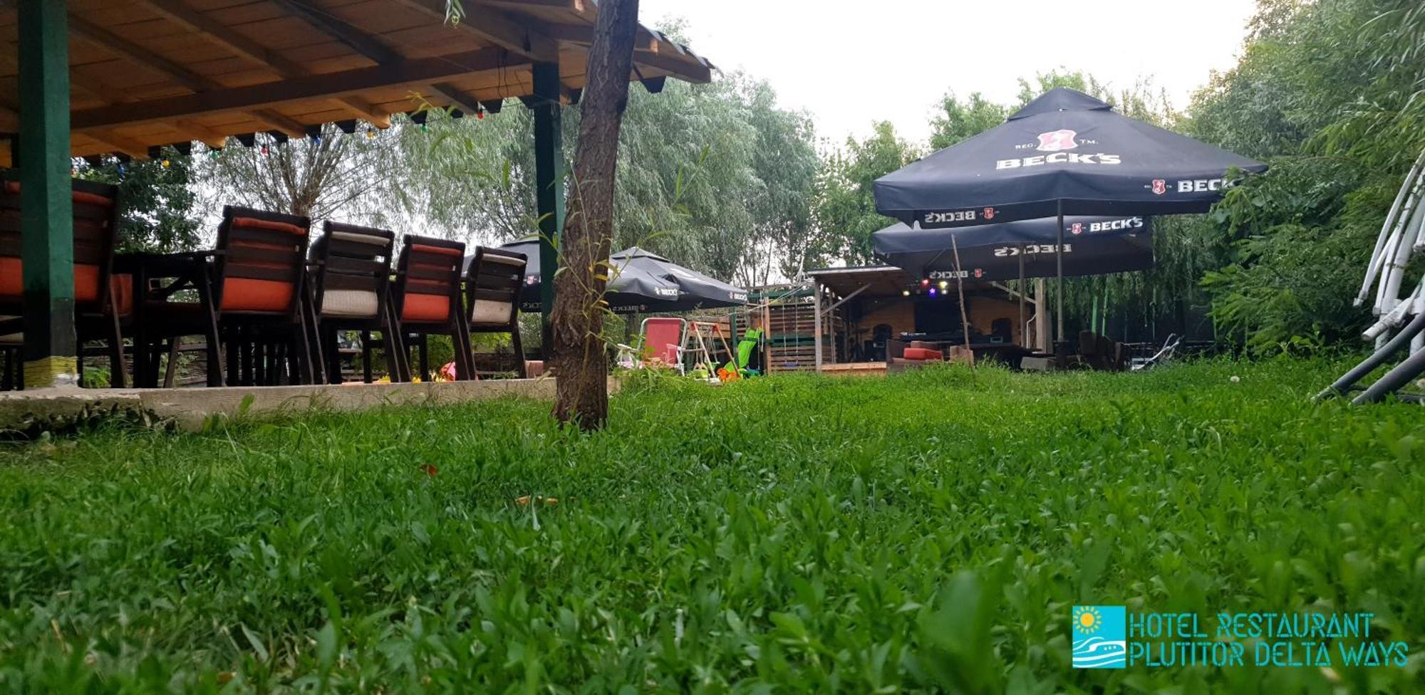 Hotel Restaurant Plutitor Delta Ways Nufaru Exterior foto